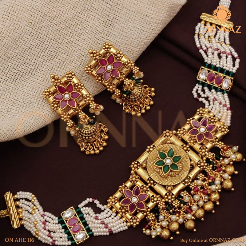 Buy Gul-e-bahar earrings Online in India | Zariin