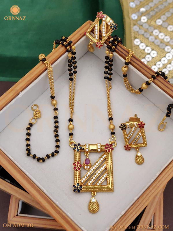 Mangalsutra hot sale set online