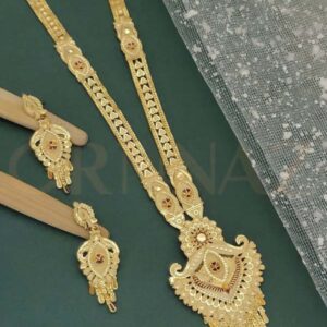 1 Gram Gold Forming Jewellery Long Haram