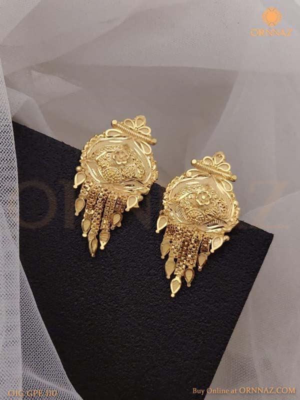 1 Gram Gold Earring in Hyderabad at best price by P Satyanarayana & Sons  Jewellers - Justdial