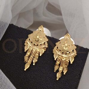 Designer 1 Gram Gold Plated Earrings for Women