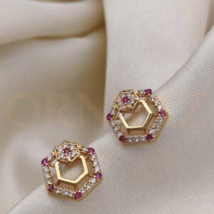 Hexagon Shape Earrings for Women