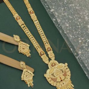 Shop Unique Artificial Gold Long Haram for Women