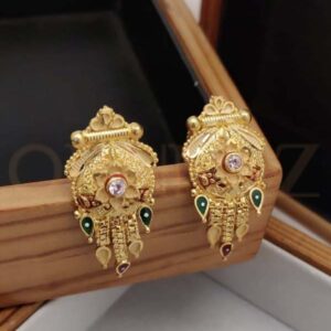 Stylish Artificial Design 1 Gram Gold Earrings for Women