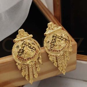 Unique 1 Gram Gold Plated Earrings for Women