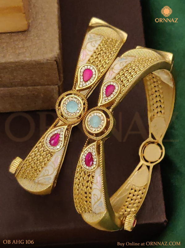 Meenakari kada hot sale