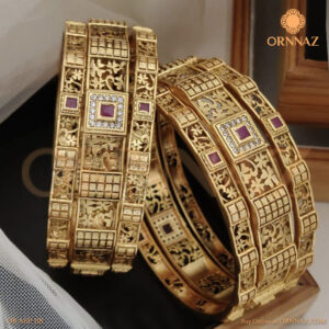 Ethnic 6 Piece Bangles Set for Traditional Wear
