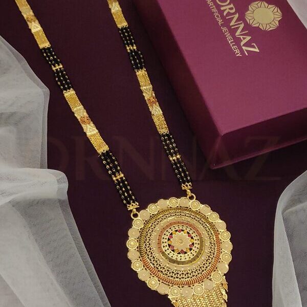 1 Gram Gold Plated Long Mangalsutra Online Shopping | One Gram Gold