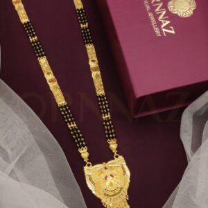Latest Floral Design Triple Layered Mangalsutra