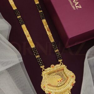 Trending Tassel Pattern One Gram Gold Long Mangalsutra