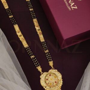 Flower Shape Designer 1 Gram Mini Mangalsutra for Woman