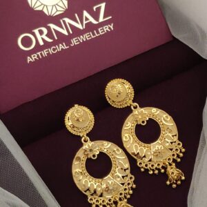 Festive Collection Gold Chandbali Earrings